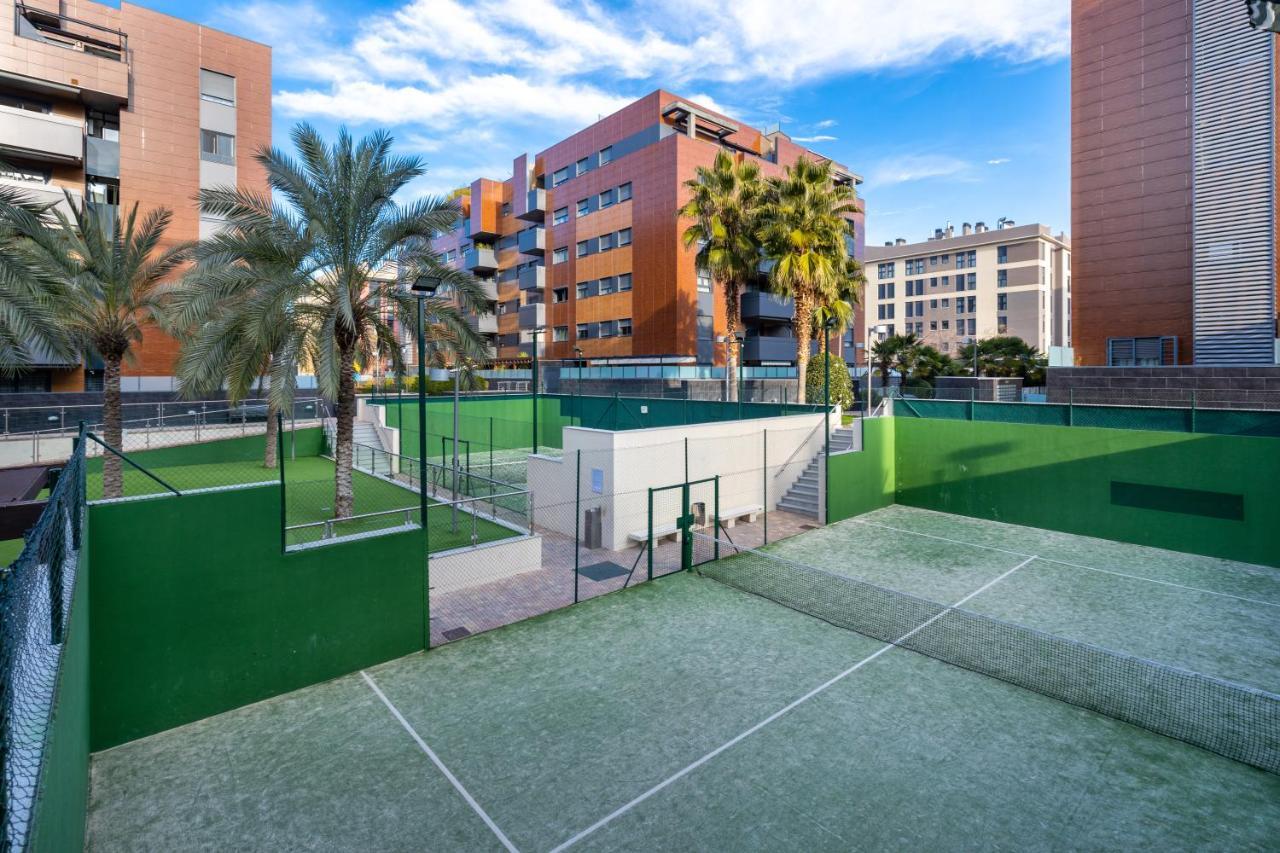 Apartamento Forum-Ciencias Con Piscina, Gym & Parking Granada Bagian luar foto